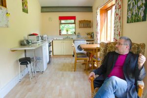Kitchen from the lounge